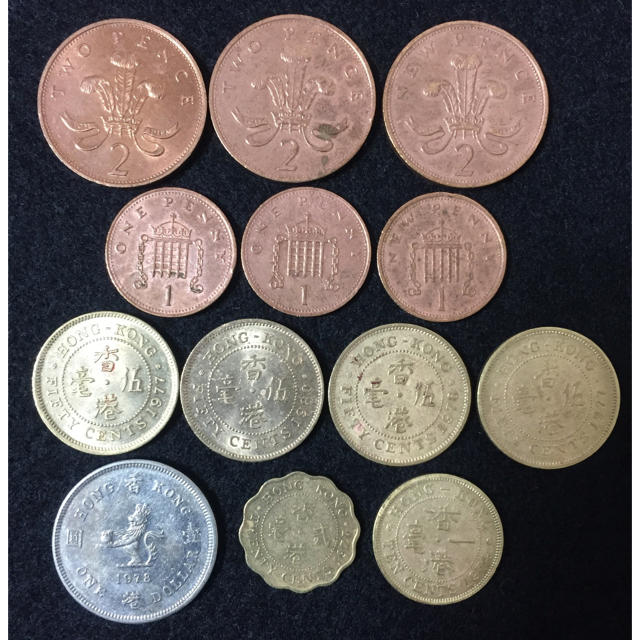 イギリスと香港の旧硬貨の通販 by 趣味が歯磨き's shop｜ラクマ