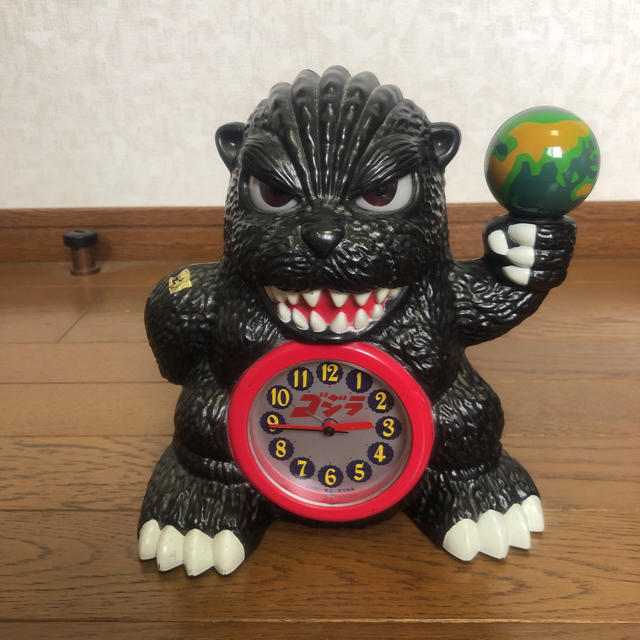 即決 希少 ゴジラ 目覚まし時計 1997年 入手困難の通販 by Dortmund's