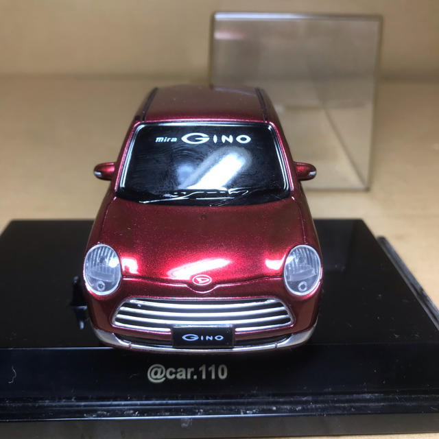 ダイハツ - @car.110 ダイハツ ミラジーノ プルバック ミニカー ワイン