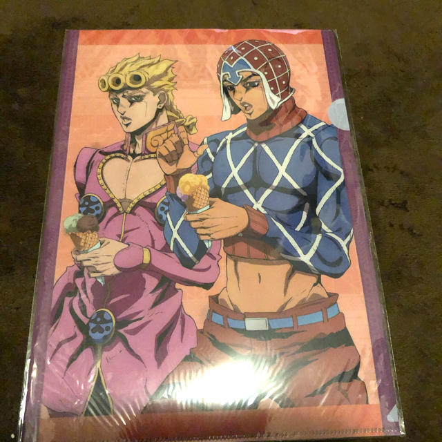 ジョルノ・ジョバァーナ グイード・ミスタ A4描き下ろしクリアファイル