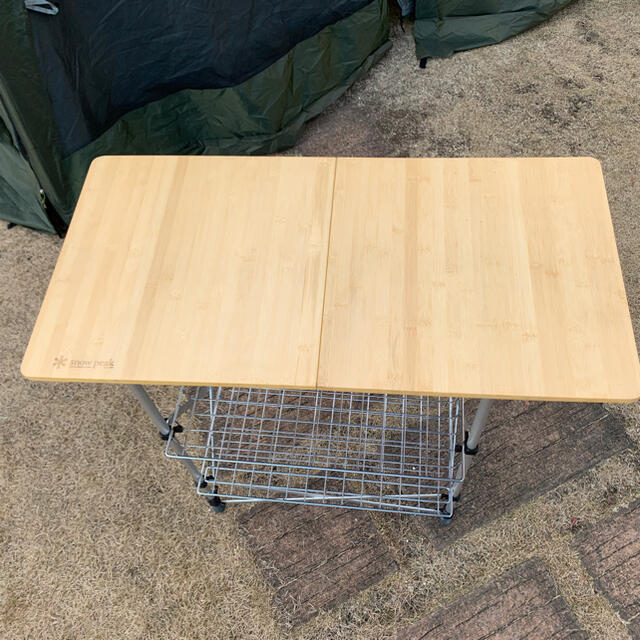 Snow Peak - 廃盤 スノーピーク フィールドキッチンテーブル竹の通販