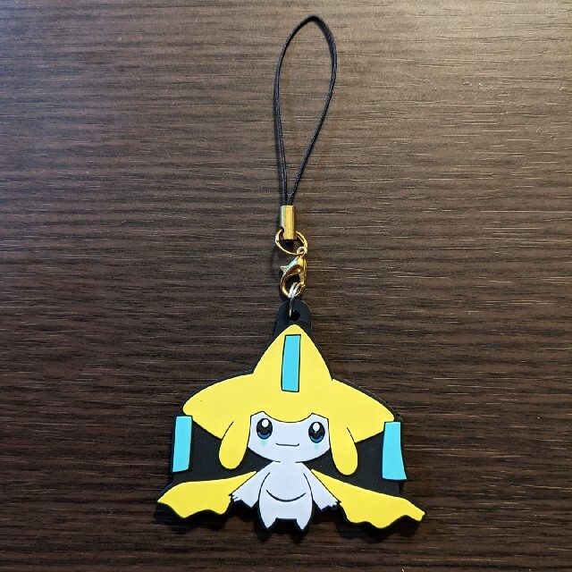 ポケモン - ポケモン ジラーチ ラバーストラップ キーホルダー 缶