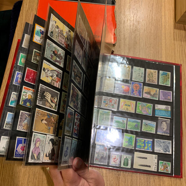 使用済み切手コレクションアルバムの通販 by マグマだまりん's shop