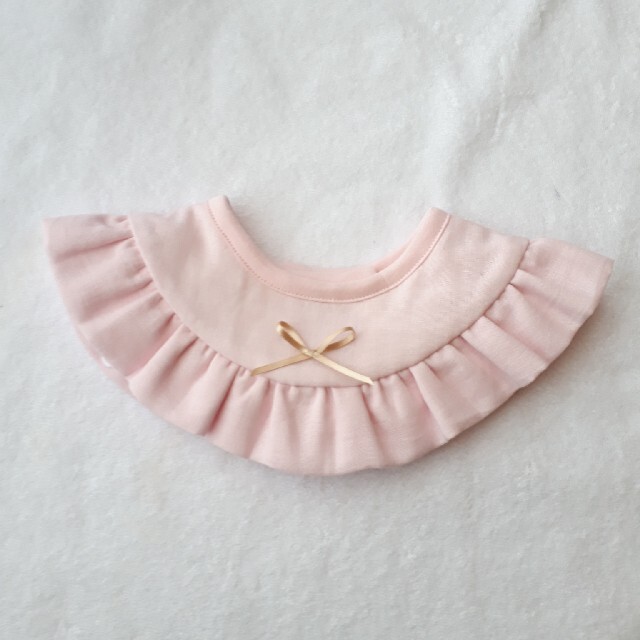 レースonフリル☆フリフリまんまるスタイ(黄色花畑) レースonフリル