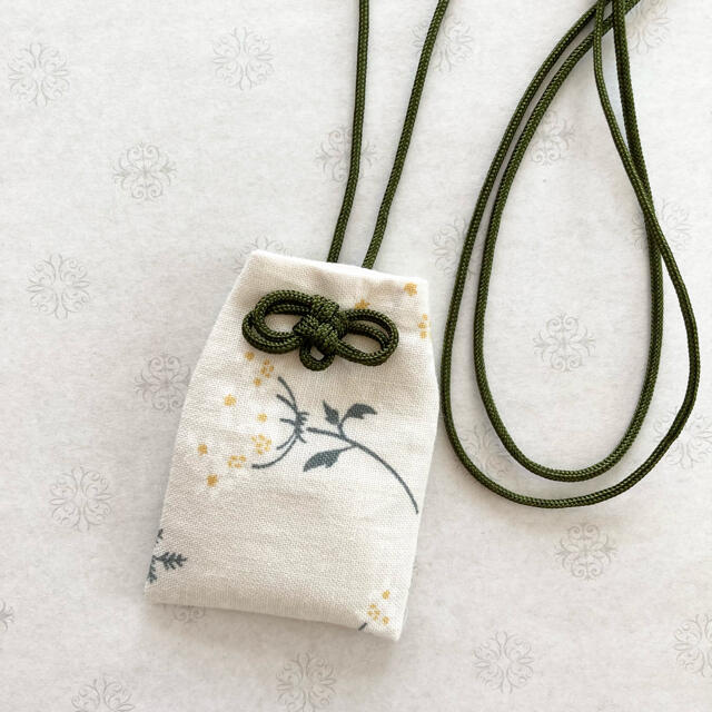 お守り袋 ミニサイズ デコレクションズ 首かけタイプ♡ふんわり裏地