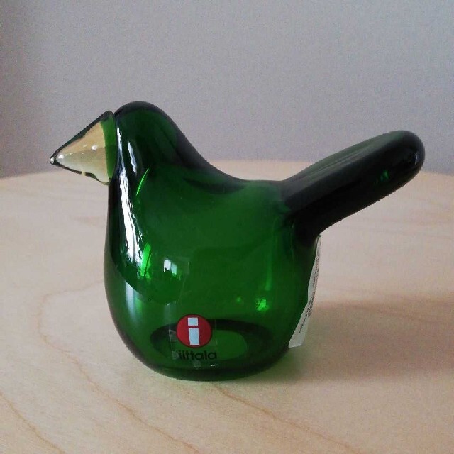 イッタラ オイバ・トイッカ パフボール クラン ベリー ガラスの鳥 2010