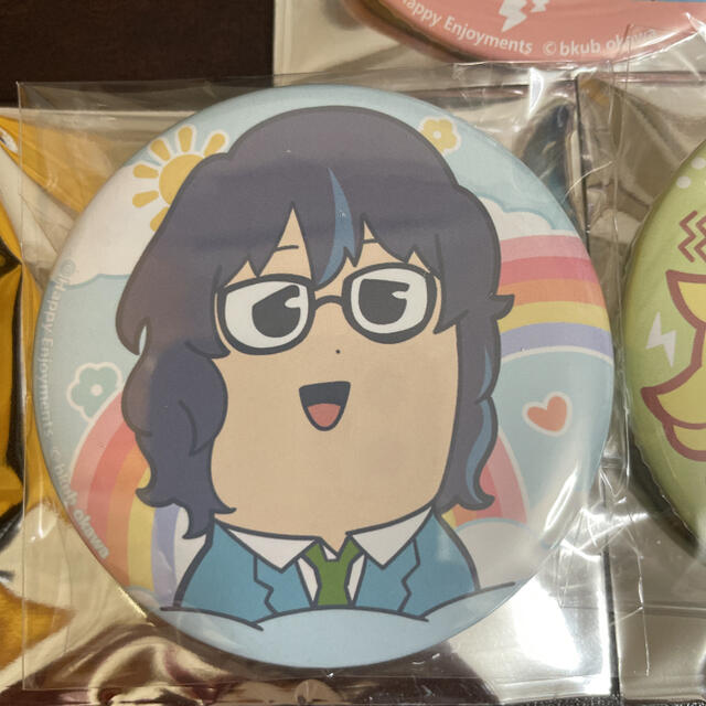 あんスタ 中国限定 ぶくスタ 缶バッジ Switch 逆先夏目 青葉つむぎ 宙