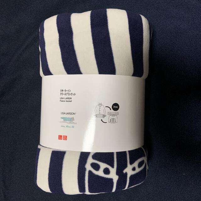 Lisa Larson - 未使用☆UNIQLO×リサ・ラーソン フリースブランケットの
