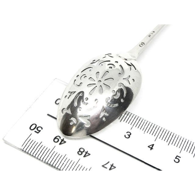 イギリスアンティーク】モノグラム無し美品 モートスプーン レア物③の