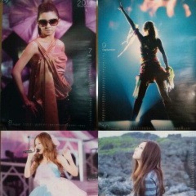 希少FC限定!倉木麻衣OFFICIALカレンダー2011ポスター型6枚Mai-Kの通販