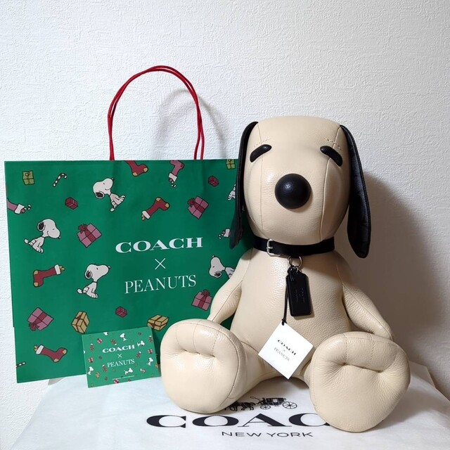 COACH - COACH PEANUTS コラボ スヌーピー ドール ぬいぐるみの通販 by