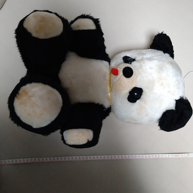 昭和レトロ 大きなパンダのぬいぐるみの通販 by アンジュ｜ラクマ