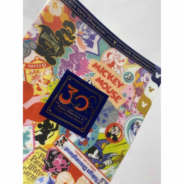 Disney - ディズニー ミニ クリアファイル 文房具 バインダー 周年