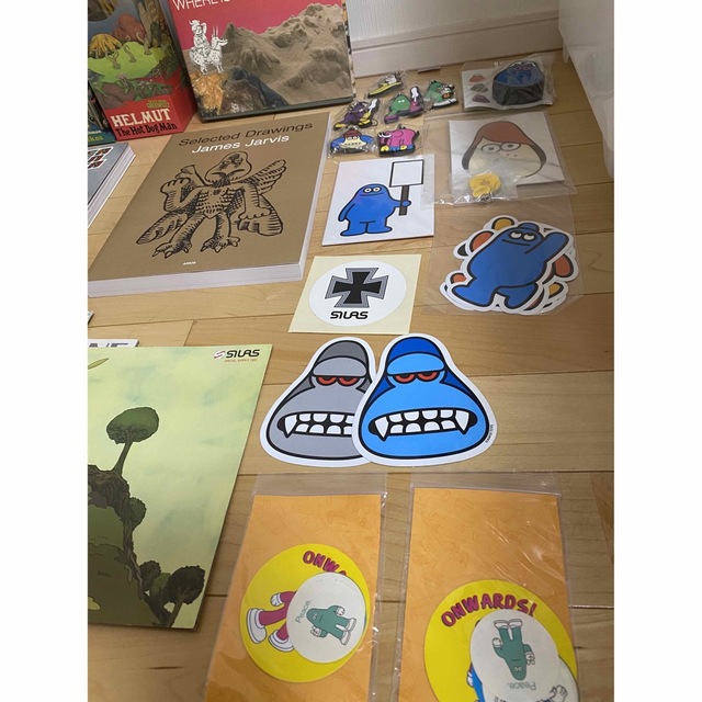 SILAS - James Jarvisフィギュア アートブックサイン入りsilasポスター