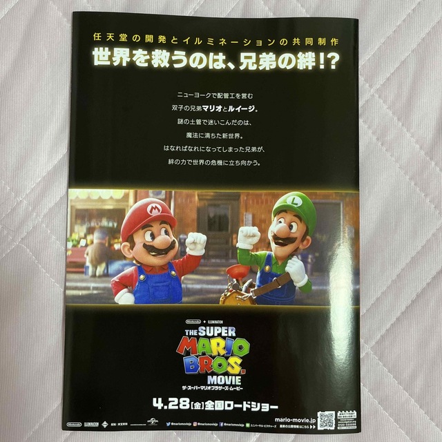 ザ・スーパーマリオブラザーズ・ムービー フライヤー ポスターの通販