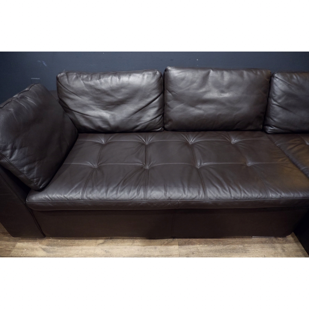 ニトリ - 首都圏送無料〜ニトリ超極上18万本革コーナービッグカウチ