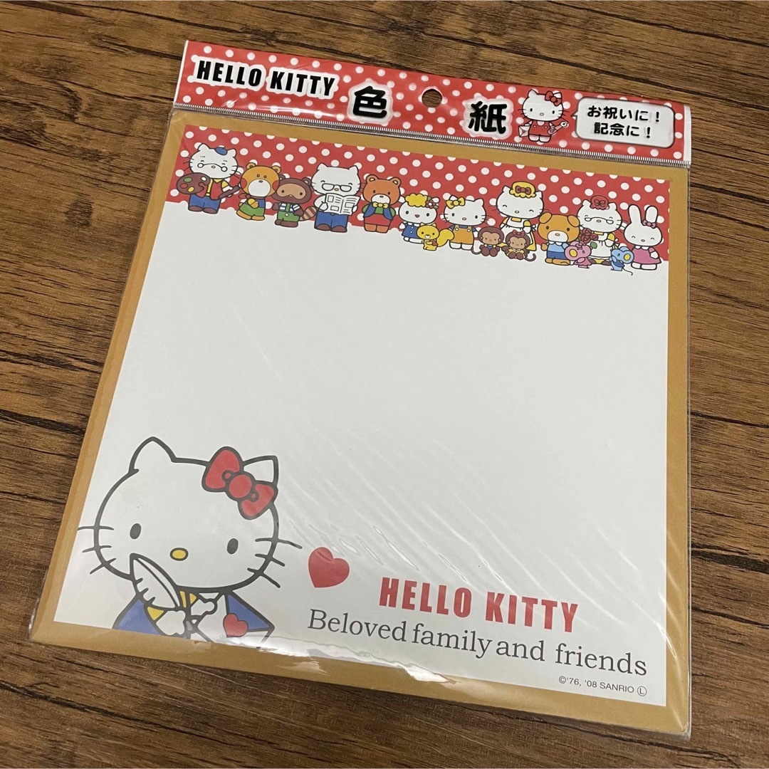 サンリオ - ハローキティ 色紙 サイン レトロ Hell kitty の通販 by