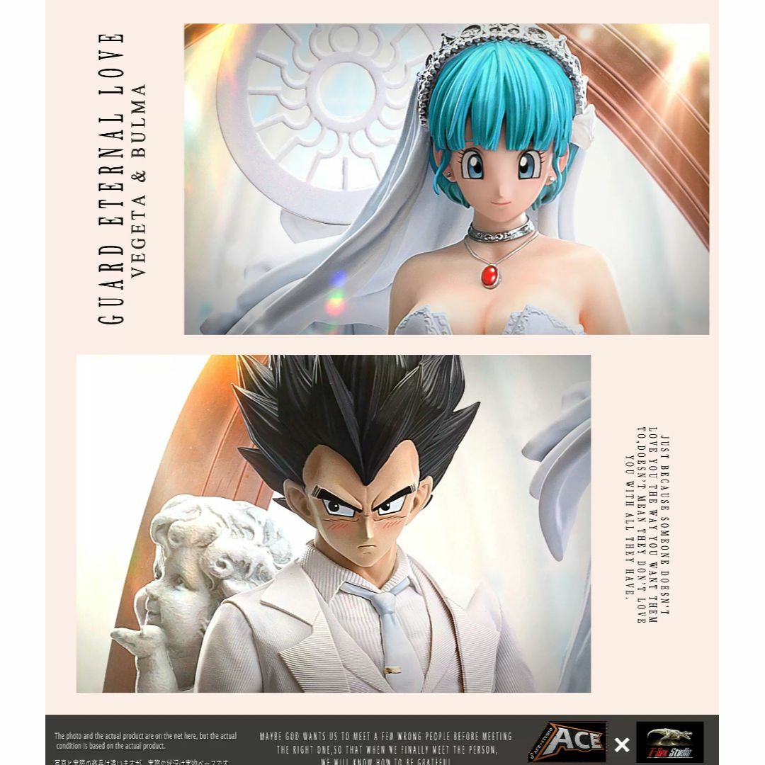 ドラゴンボール ベジータ ブルマ フィギュア ガレージキット 1/6