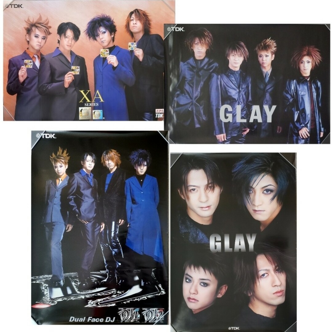 TDK - GLAY TDK非売品 B2ポスター 4枚セット まとめての通販 by E♡'s