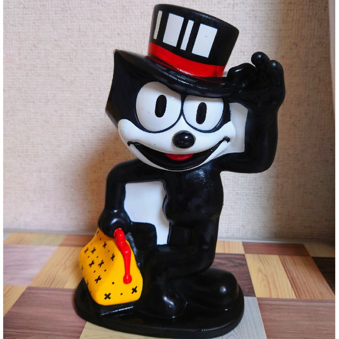 フィリックス ザ キャット 貯金箱 フィギュア 希少品 当時物の通販 by