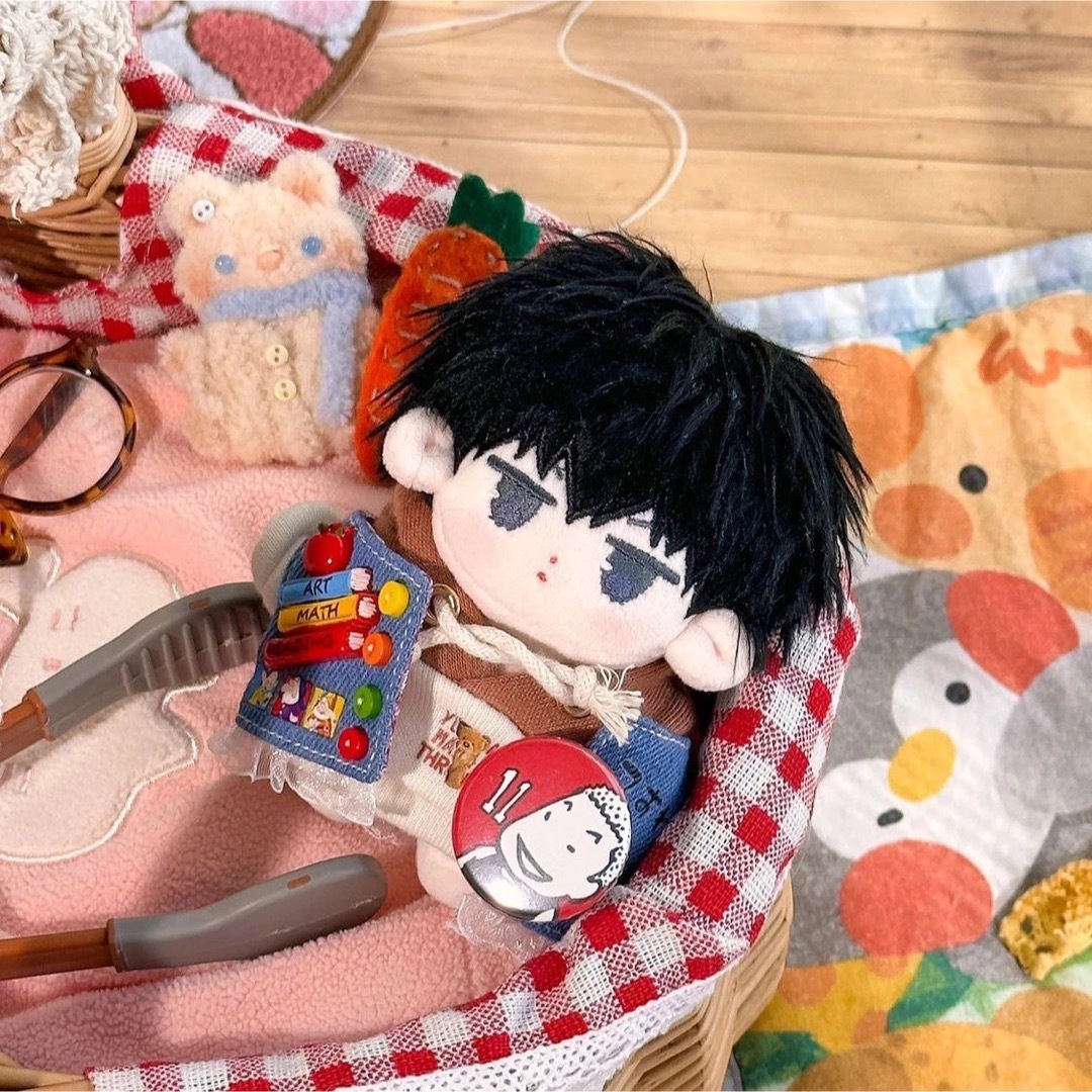 スラムダンク 10cm 着せ替えぬいぐるみ 流川楓 桜木花道 本体のみの