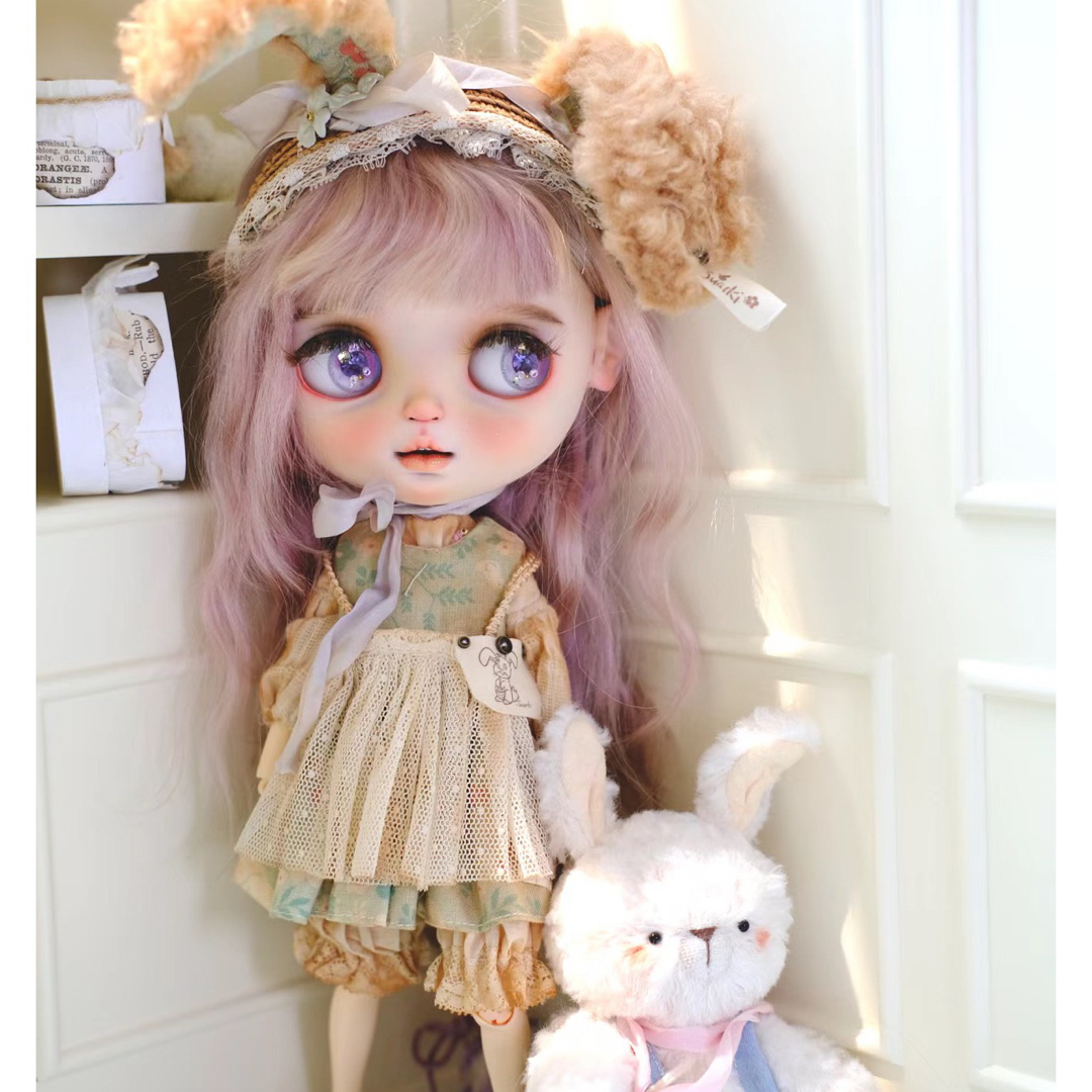 カスタムブライス ドール かわいい きれい キラキラ 海外作家様 お嬢様