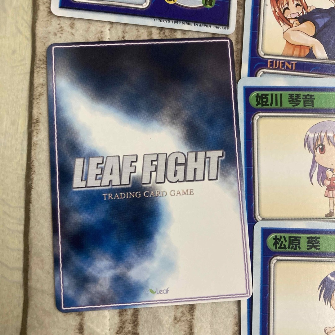 リーフファイト トレーディングカード 未開封5パック リーフファイト