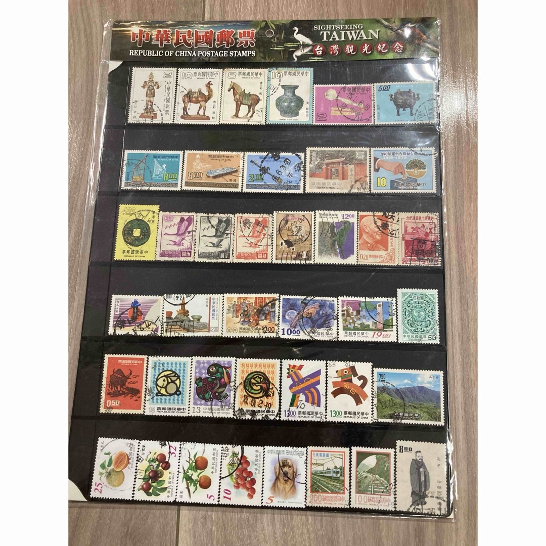 123】台湾切手 台湾風景切手FDC、エンタイヤ(未使用)、他10商品 123