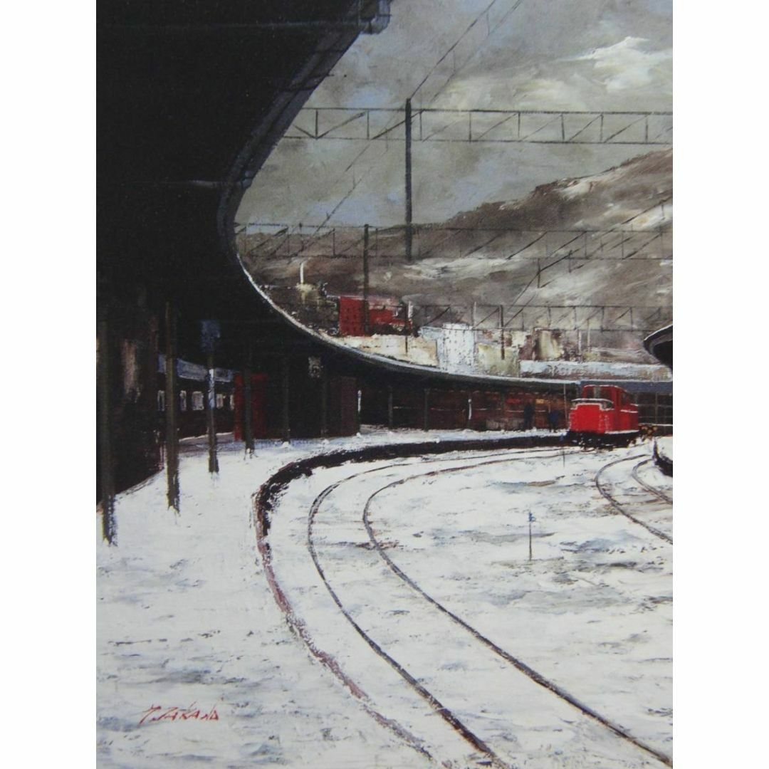 髙野元孝、【北の駅（函館）】、「希少な画集より、状態良好の通販 by