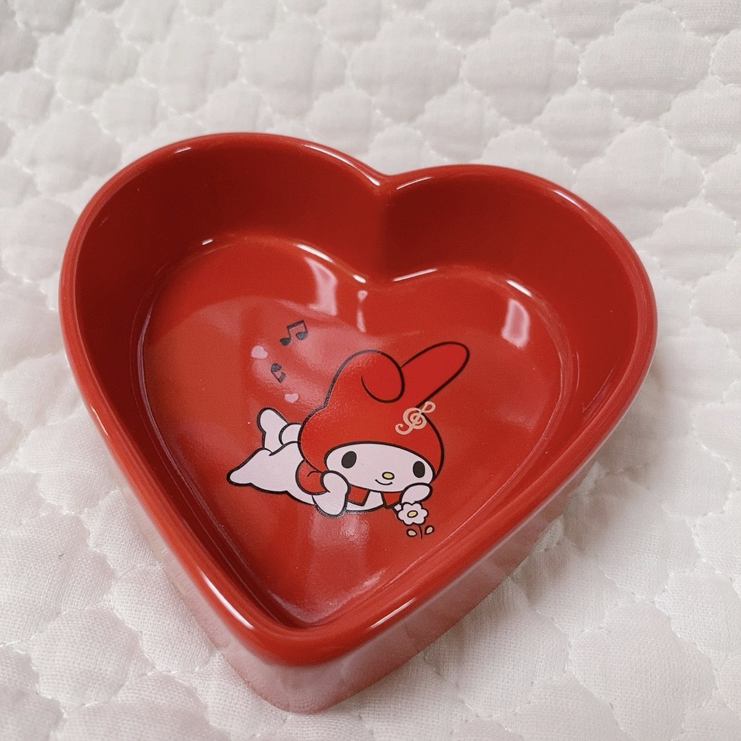 マイメロディ - マイメロディ ハート型小物入れ レトロ 激レアの通販
