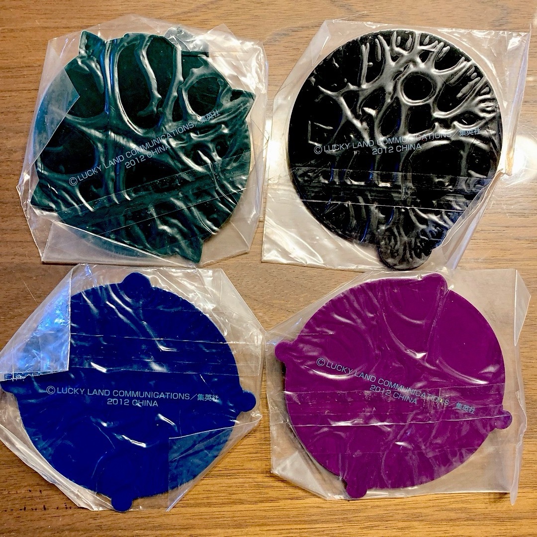 新品・未開封】ジョジョ 第5部 ラバーコースター 4個セット レア☆の