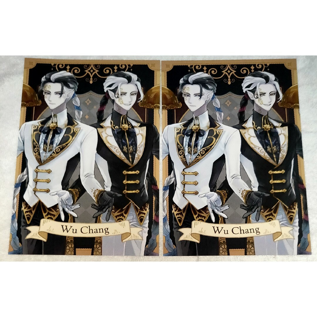 identityV 第五人格 お茶会 ポストカード 白黒無常 特典 ブックオフの