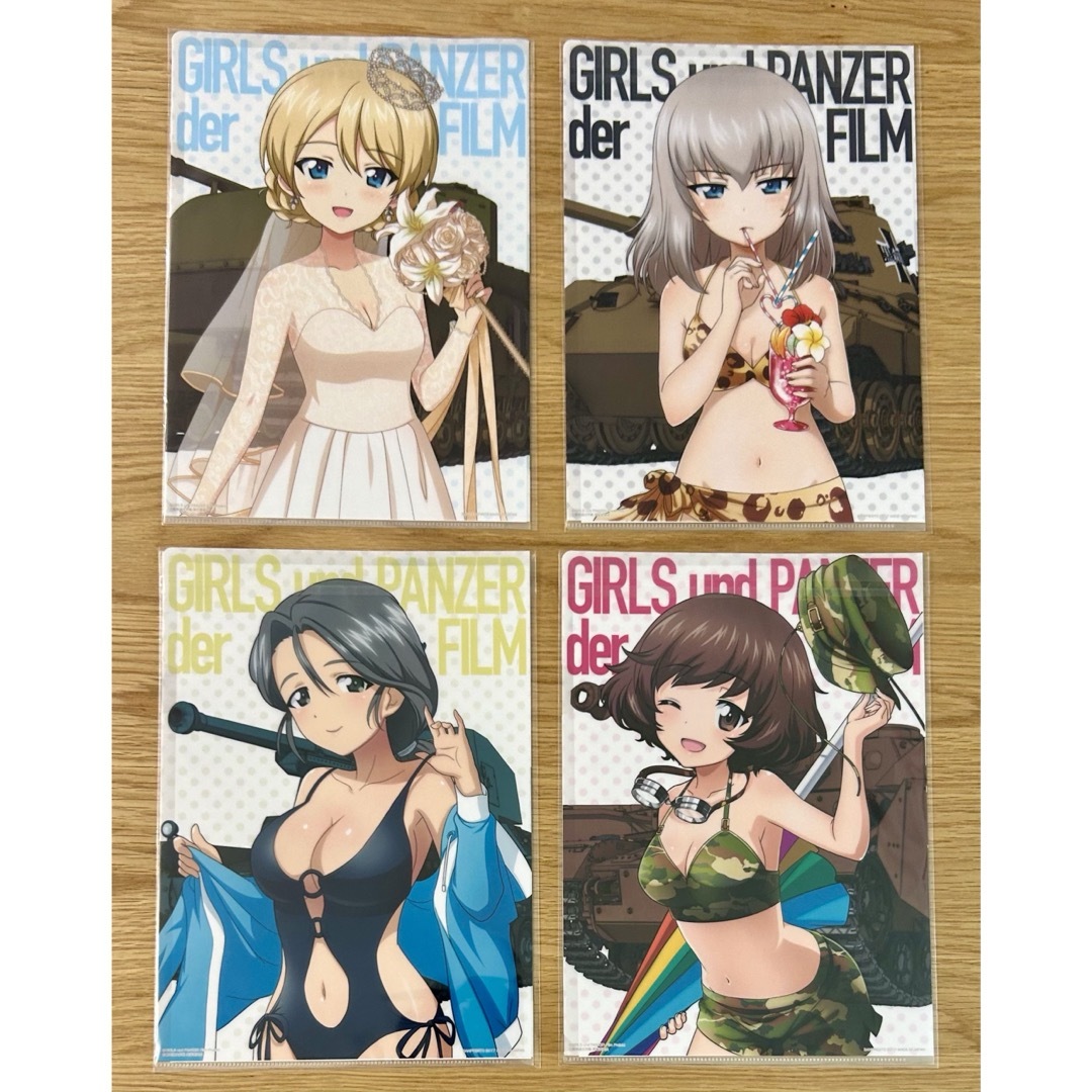 ガールズ＆パンツァー 戦車道大作戦 クリアファイル まとめ売り