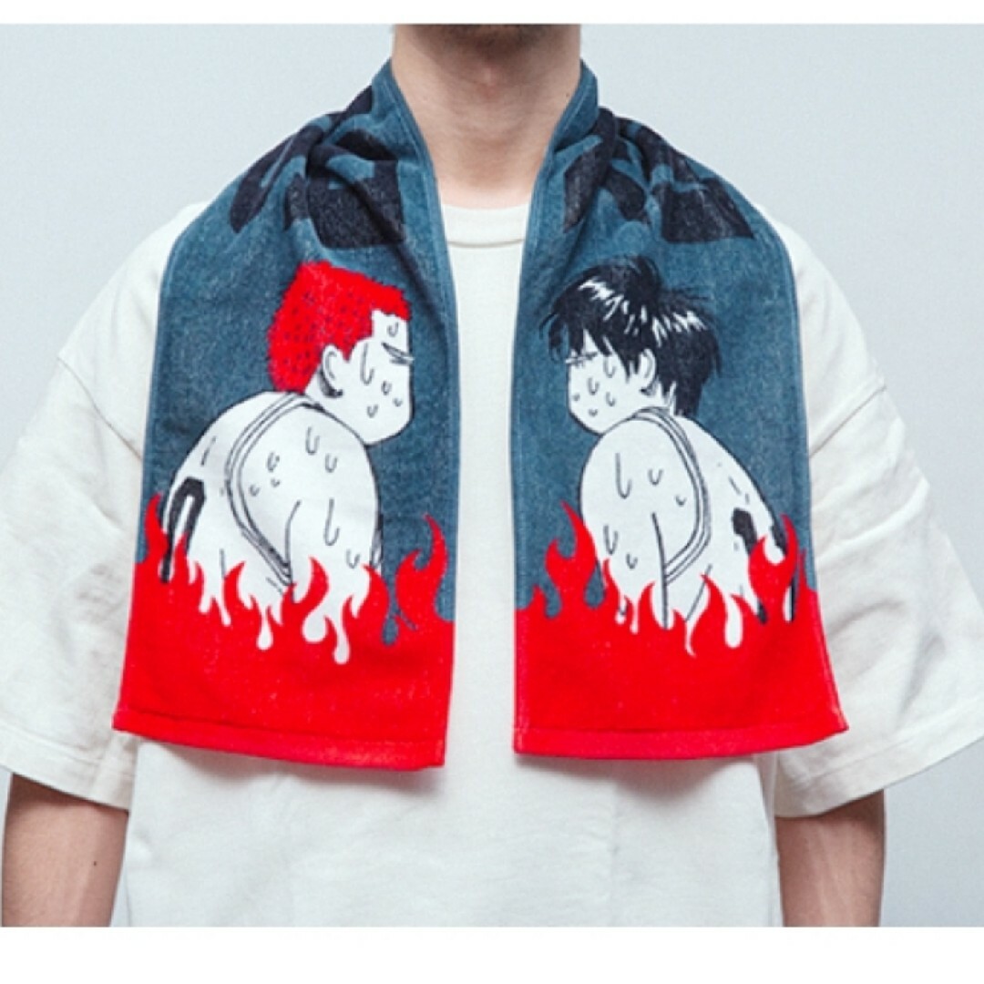 スラムダンク メラメラタオル NEW グレー slam dunk 公式の通販 by