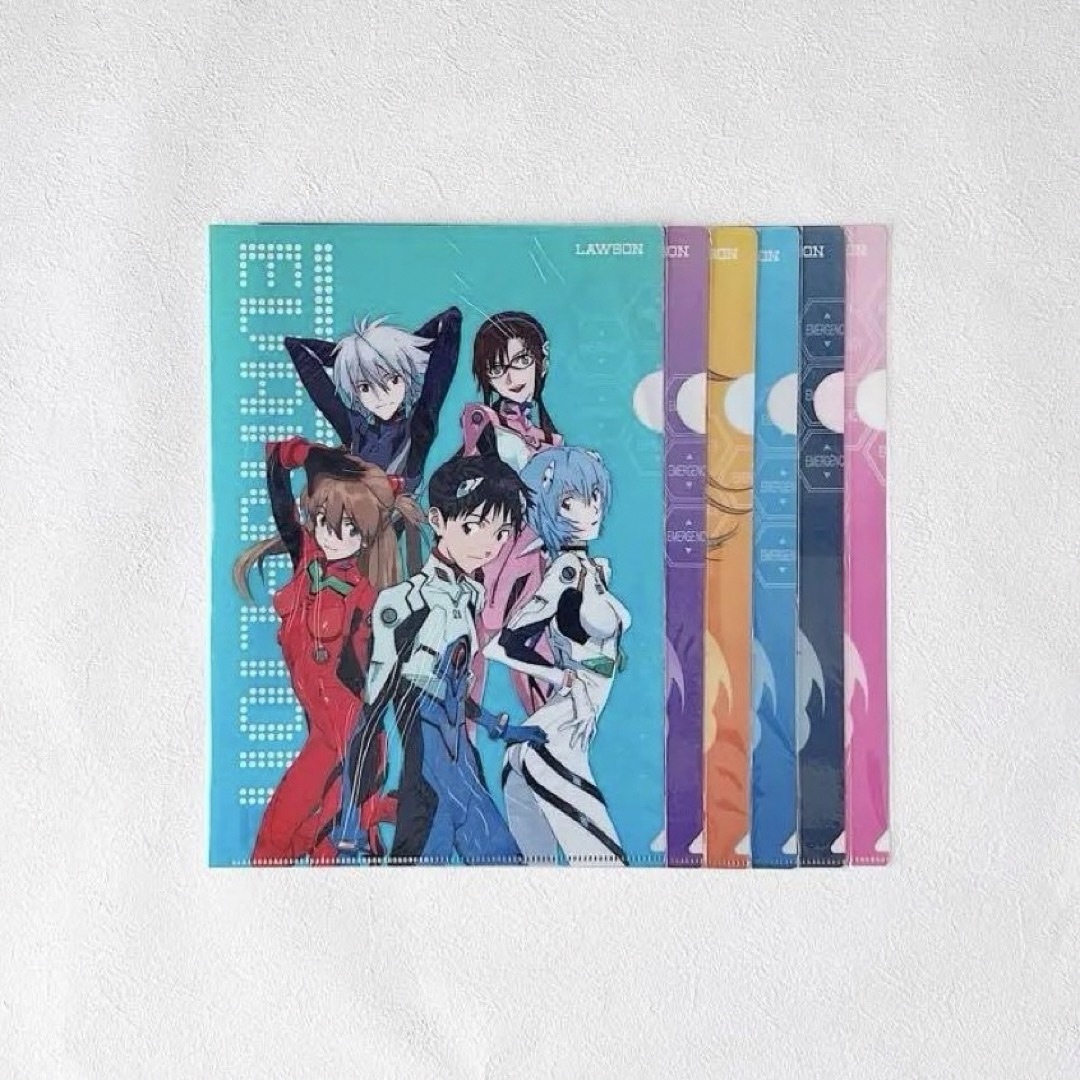 ヱヴァンゲリヲン新劇場版 ローソン クリアファイル Q公開前