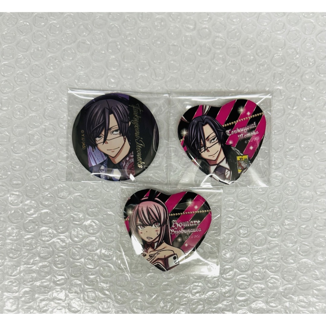 桃源暗鬼 缶バッジ 桃華 屏風ヶ浦 マンガ展 メタリック バニーの通販