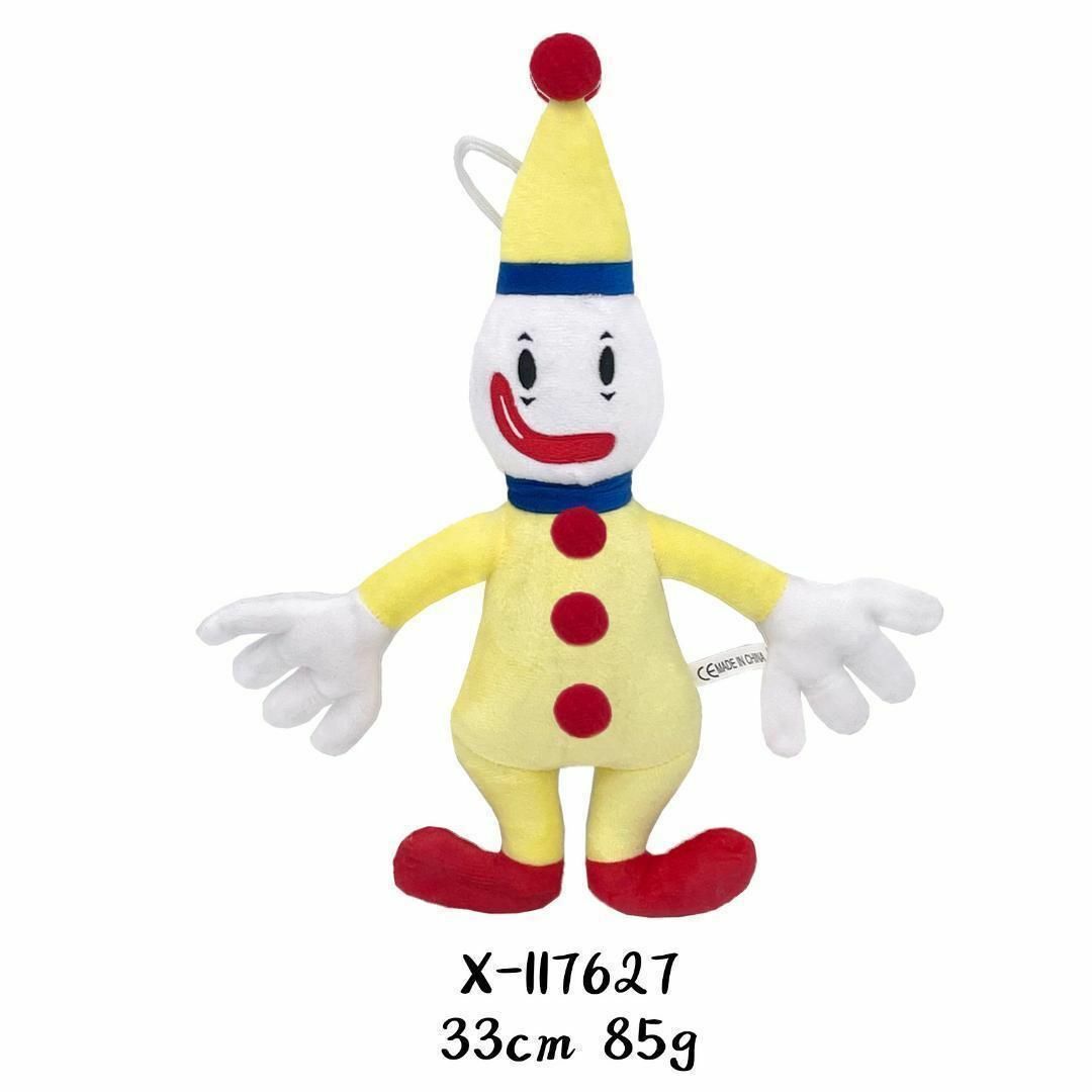 アメイジングデジタルサーカス ぬいぐるみカフモ人形アニメ黄色ピエロ