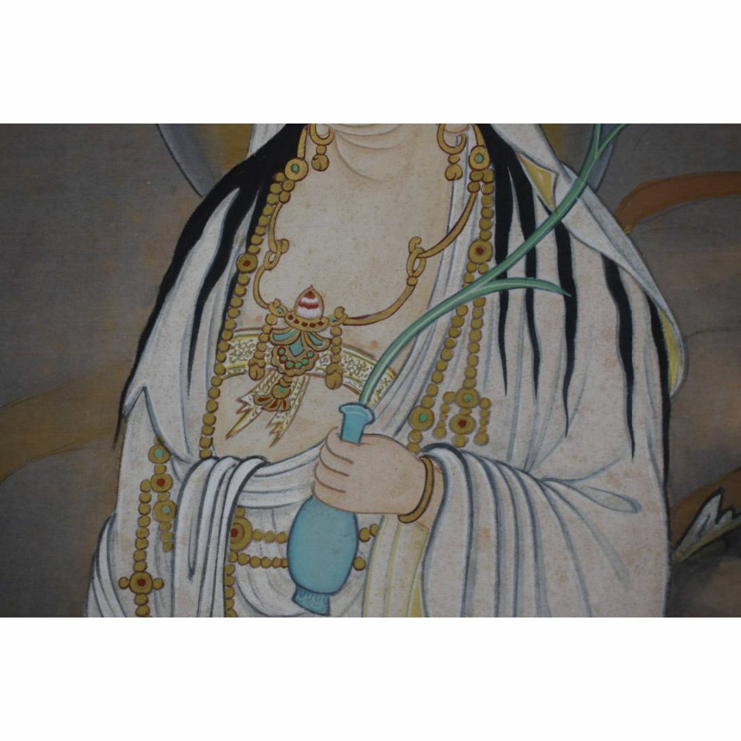 真作】雲山/龍頭観音図/掛軸☆宝船☆Y-436の通販 by 掛軸✩宝船✩'s