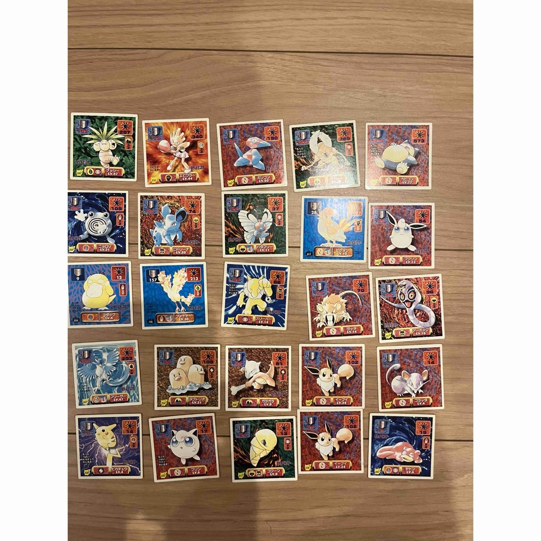 アマダ】ポケモンシール列伝(初代) 179枚の通販 by だっくそん's shop