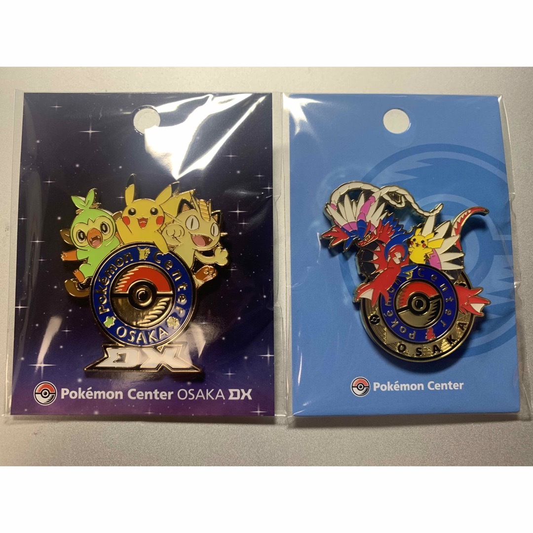 ポケモンセンター 大阪限定2種類 ロゴピンズの通販 by おけ's shop｜ラクマ