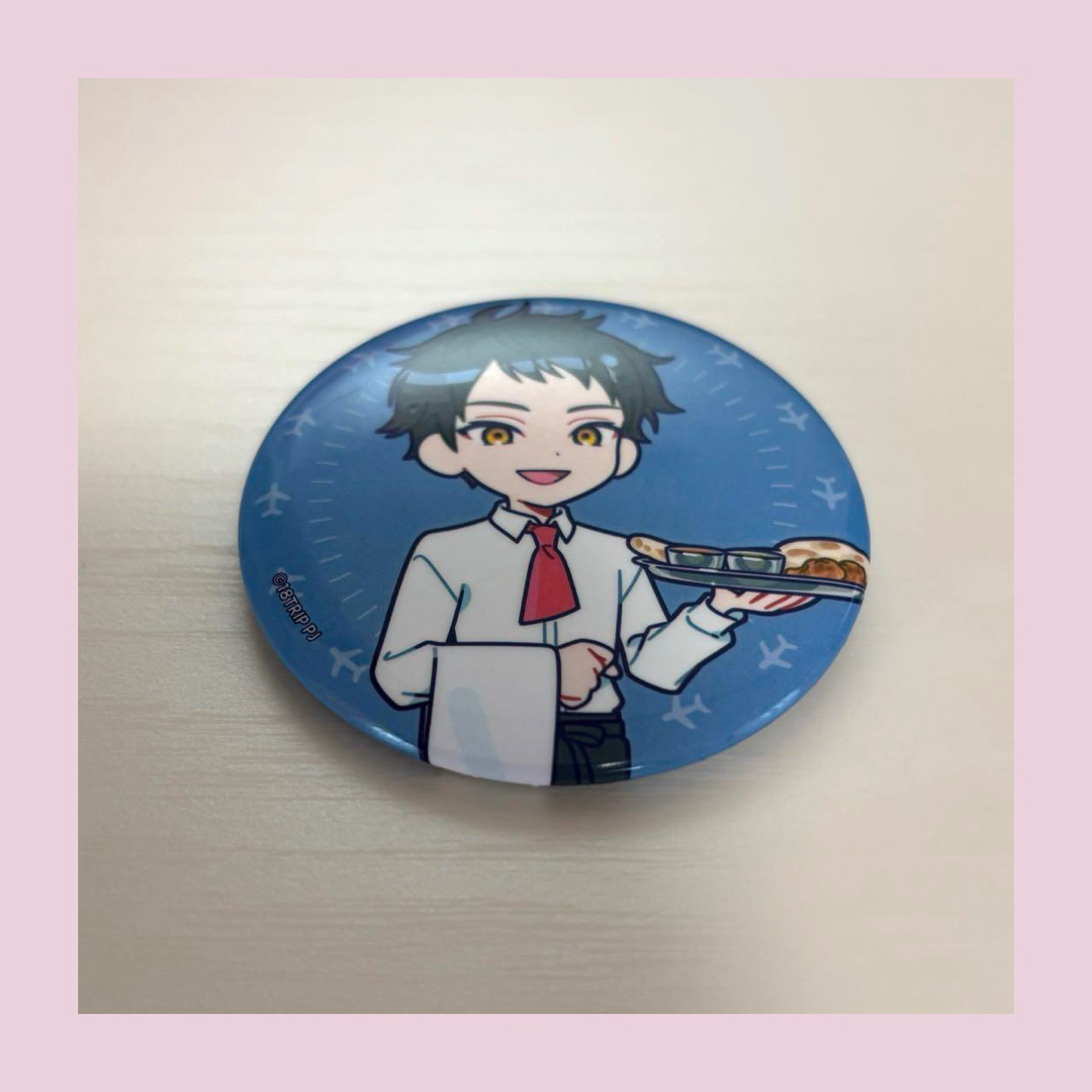 18TRIP エイトリ アニカフェ 缶バッジ 夕班 Ev3ns 木ノ内太緒の通販 by