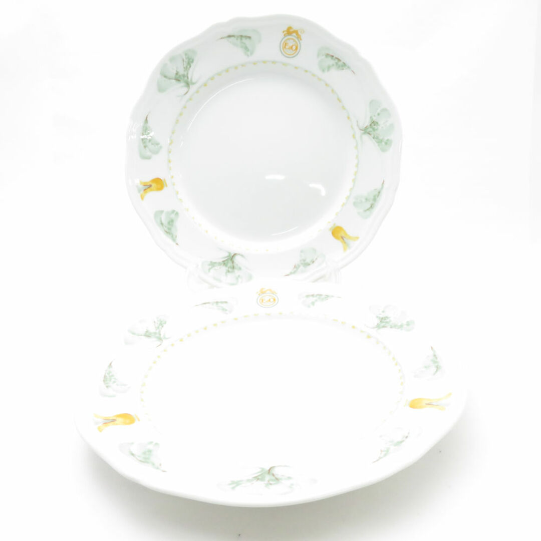 美品⁄リチャードジノリ 花柄 ディナープレート 3枚 大皿