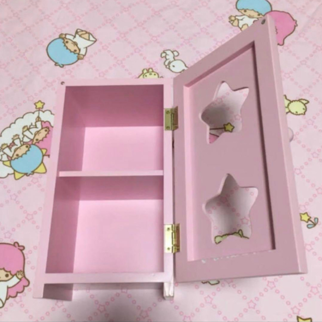 リトルツインスターズ - 【おまけ付】キキララ 棚 家具 たな 小物入れ