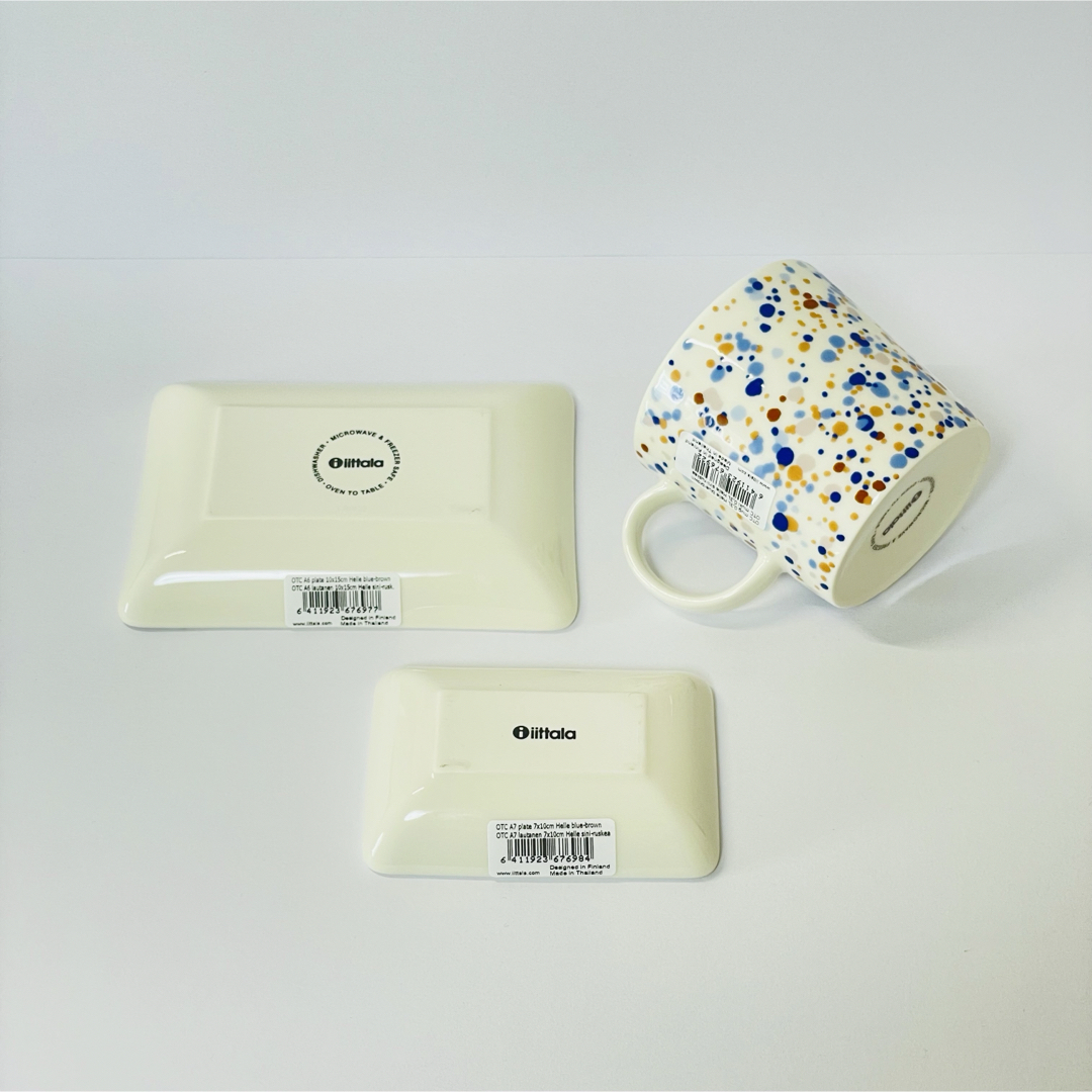 iittala - イッタラ ヘレ ブルーブラウン 3点セット の通販 by tt's