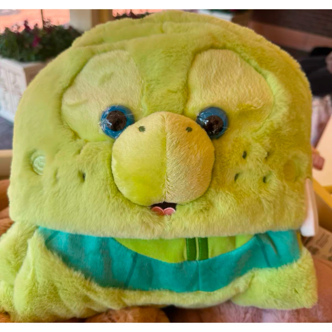 Disney - 2上海ディズニー オルメル 3d目玉 ふわふわ ブランケット