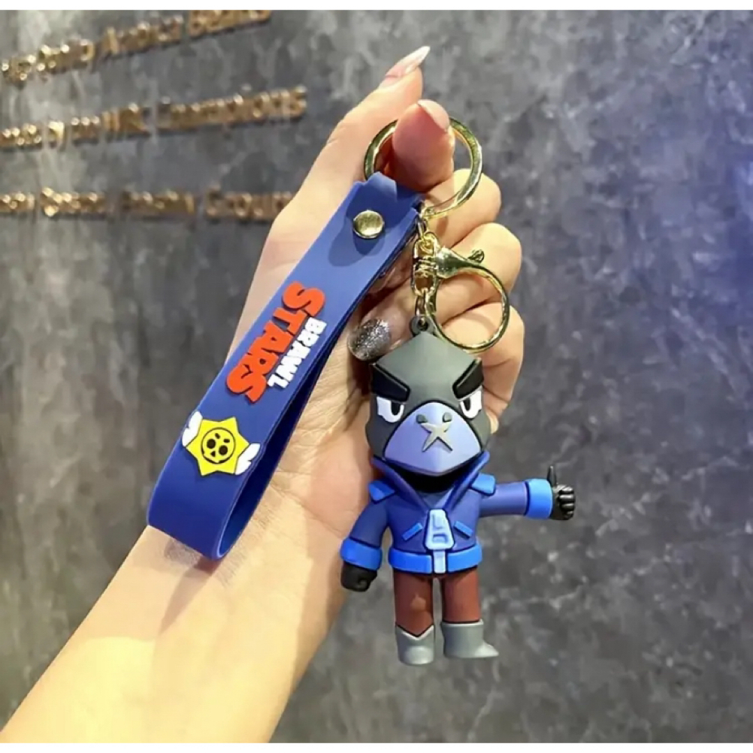 brawl stars ブロスタ キーホルダー ストラップ クロウ 新品未開封の