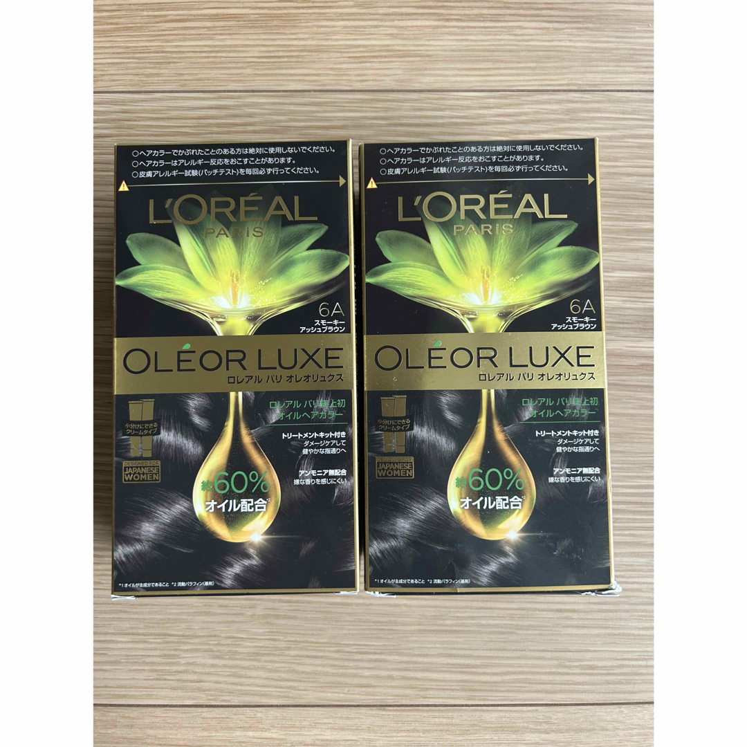 L'OREAL PARiS - 2箱 ロレアルパリ オレオリュクス 6Aの通販 by