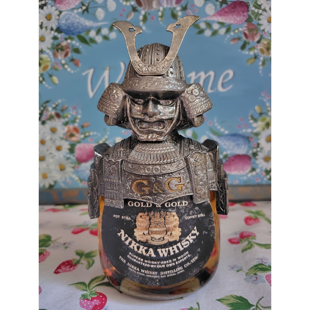 貴重 金属製 NIKKA WHISKY ニッカウヰスキー 鎧 兜 侍 将軍の通販 by