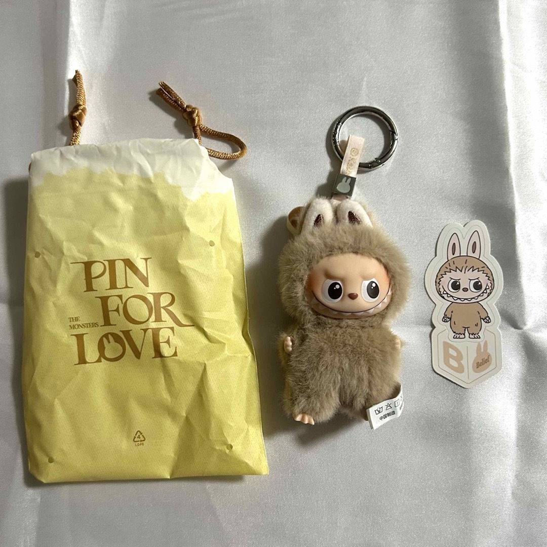 正規品 ラブブ LABUBU PIN FOR LOVE イニシャル Bの通販 by ぴ's shop