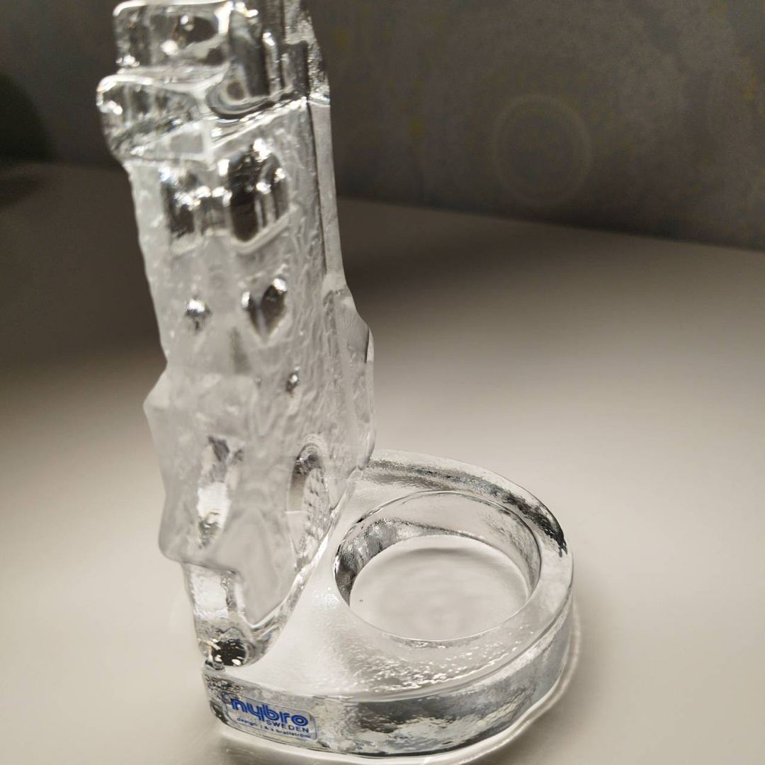 Nybro Sweden スウェーデン 教会 キャンドルホルダー インテリアの通販